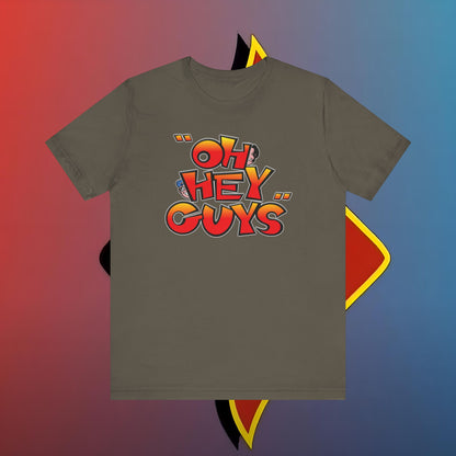 "Oh Hey Guys, New Dabble Edition #skoal" Unisex Jersey Short Sleeve Tee