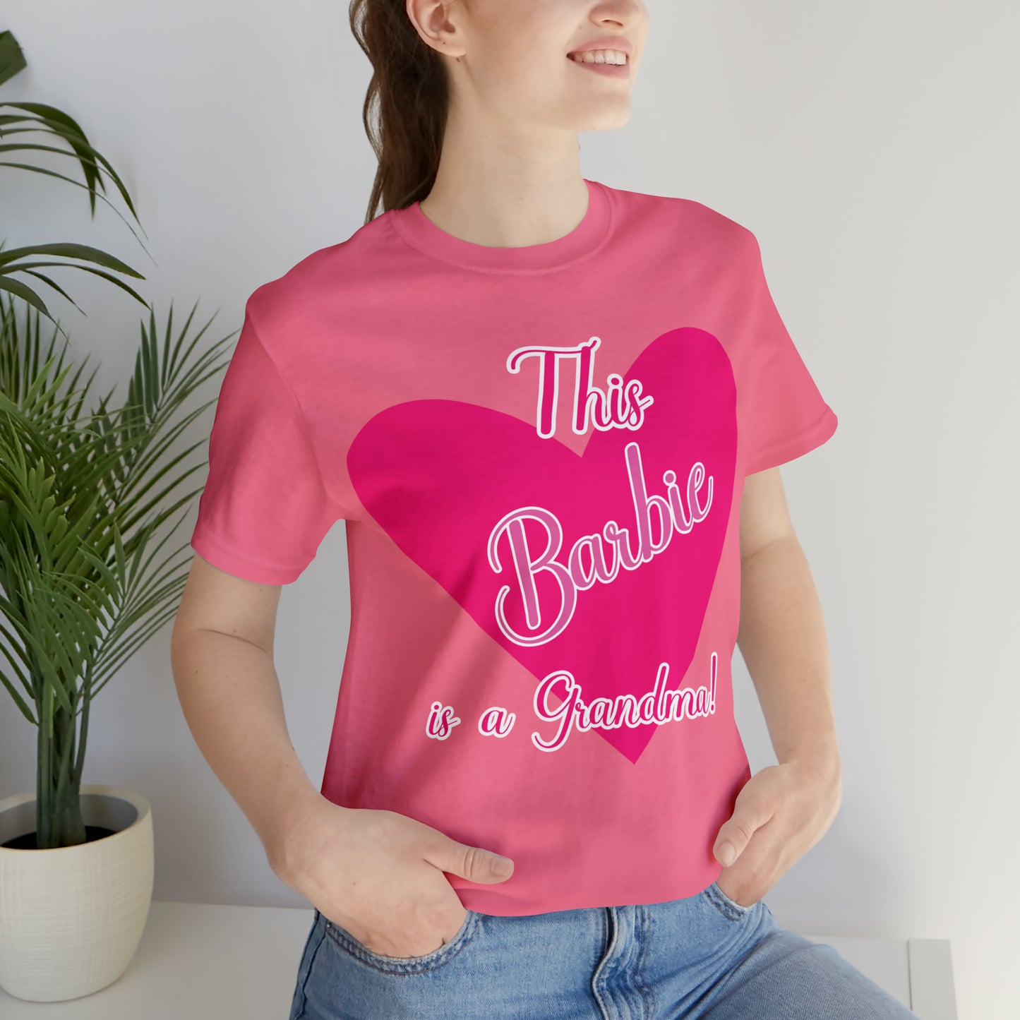 This Barbie is a Grandma Unisex Jersey Short Sleeve Tee