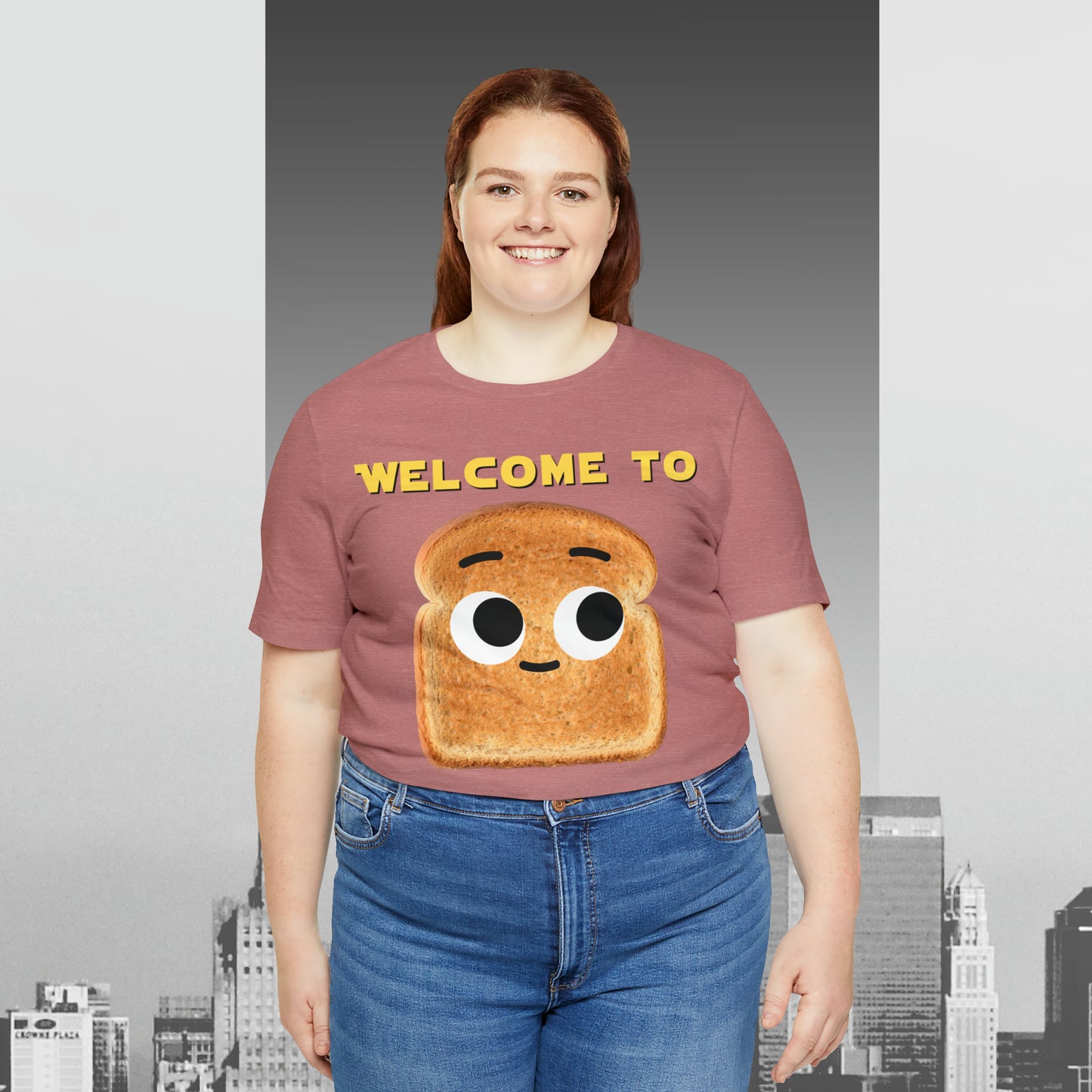 Welcome to the Darkside Unisex Jersey Short Sleeve Tee