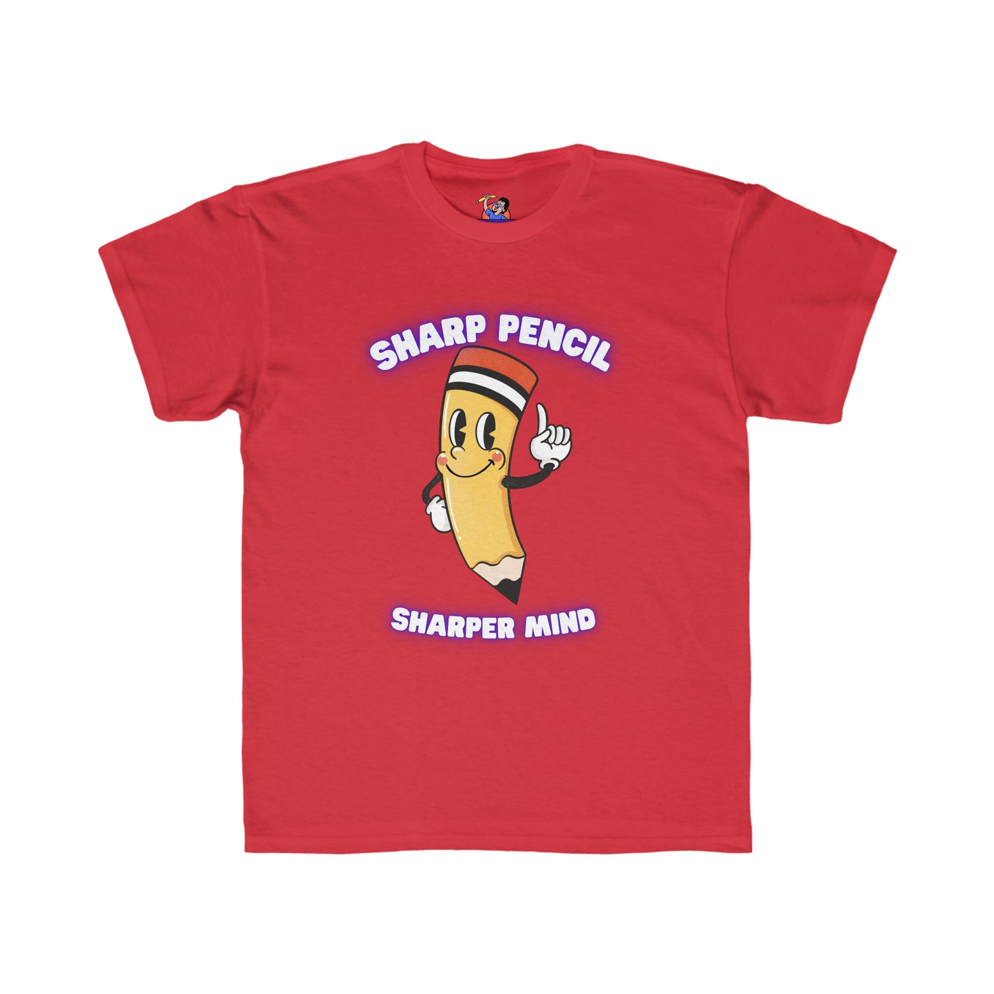 Sharp Pencil Sharper Mind Kids Regular Fit Tee