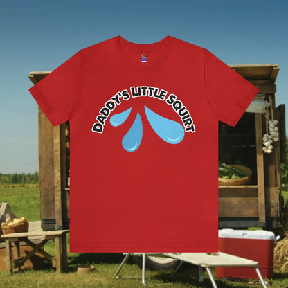 Daddy's Little Squirt Unisex Jersey Short Sleeve Tee