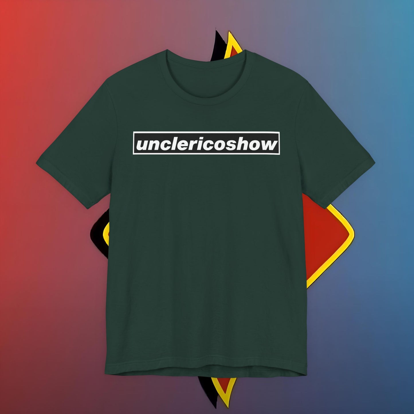 The Uncle Rico Show Tee – Broadcasting Buffoonery Since Whenever