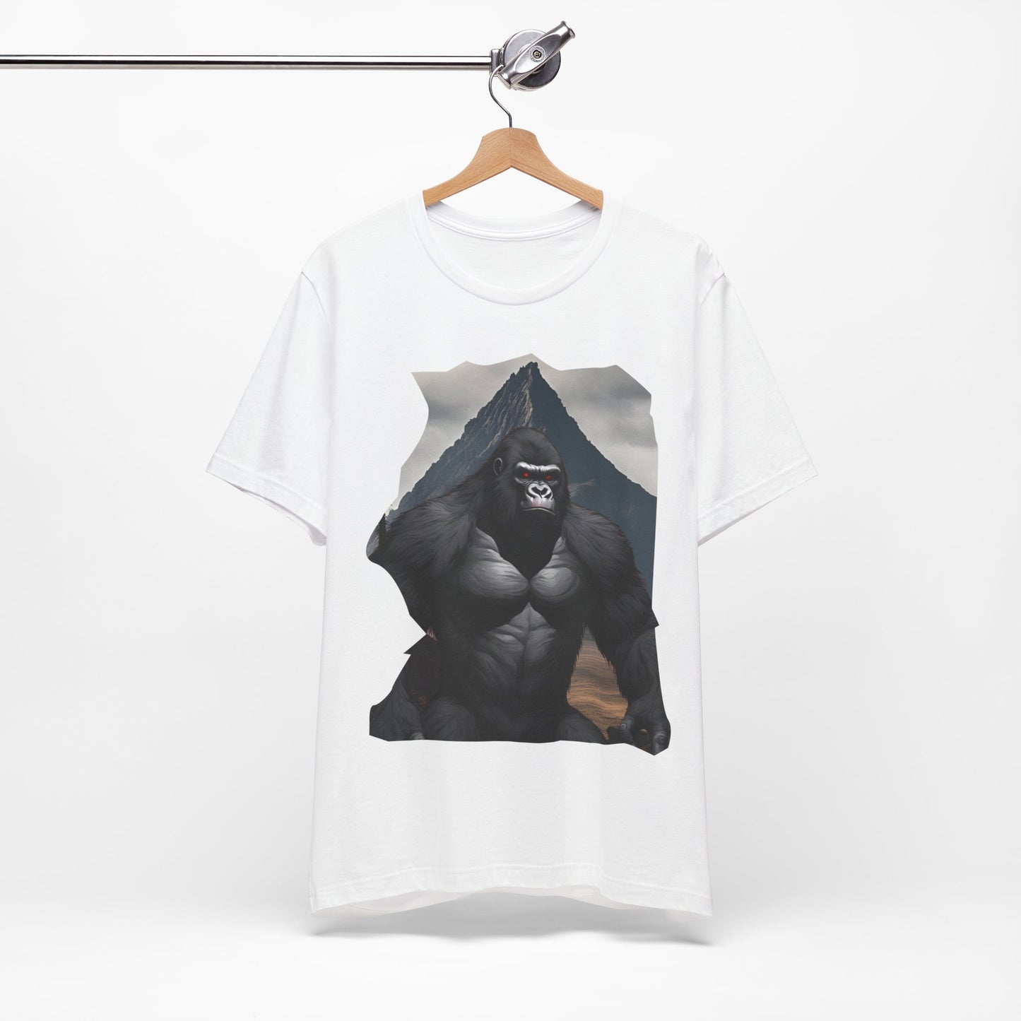 “King Kong Inspired APE Unisex Jersey Tee: Conquer the Concrete Jungle!” Unisex Jersey Short Sleeve Tee