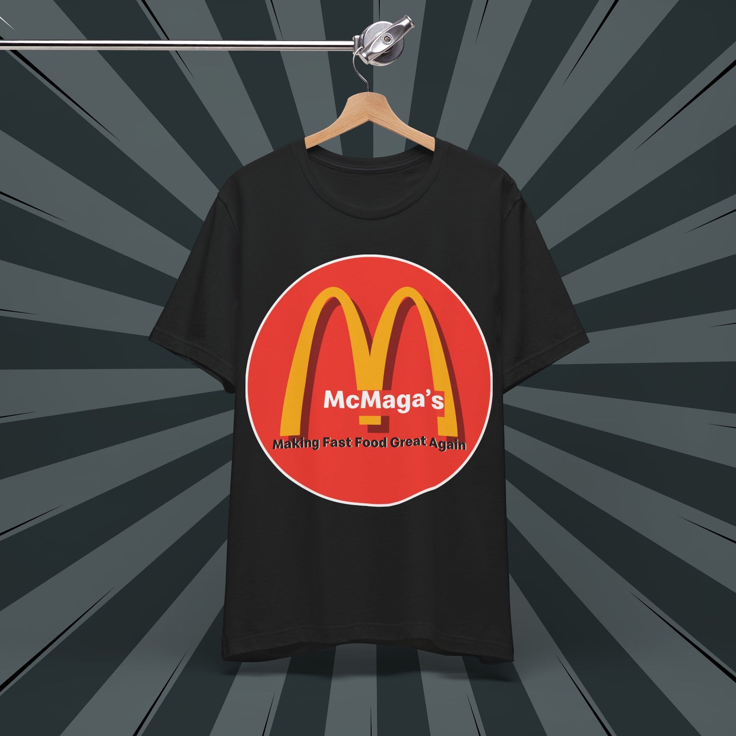 McMaga Making Fast Food Great Again Unisex Jersey Short Sleeve Tee