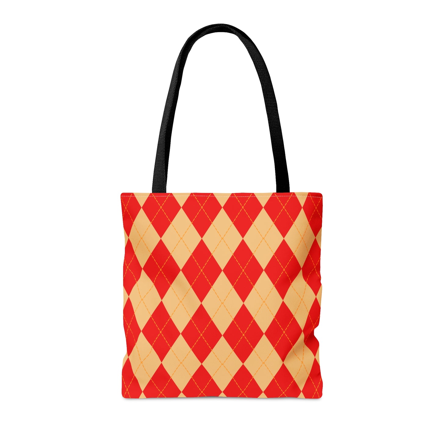 Vintage Rhombus Pickles Pickleball AOP Tote Bag - Keep it Kosher and Pickle ON in Style!