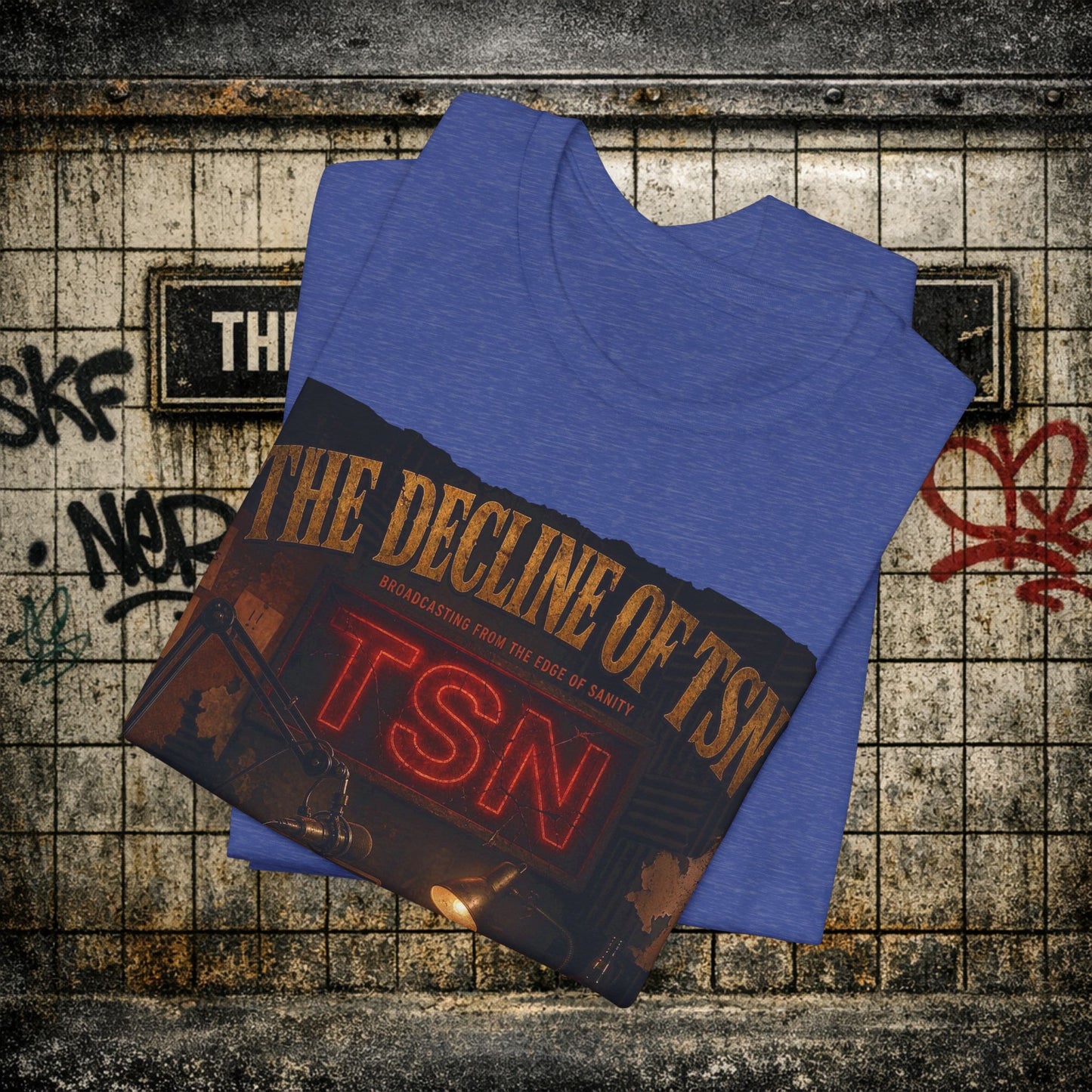 The Decline of TSN "On Air" Vintage Radio Tee