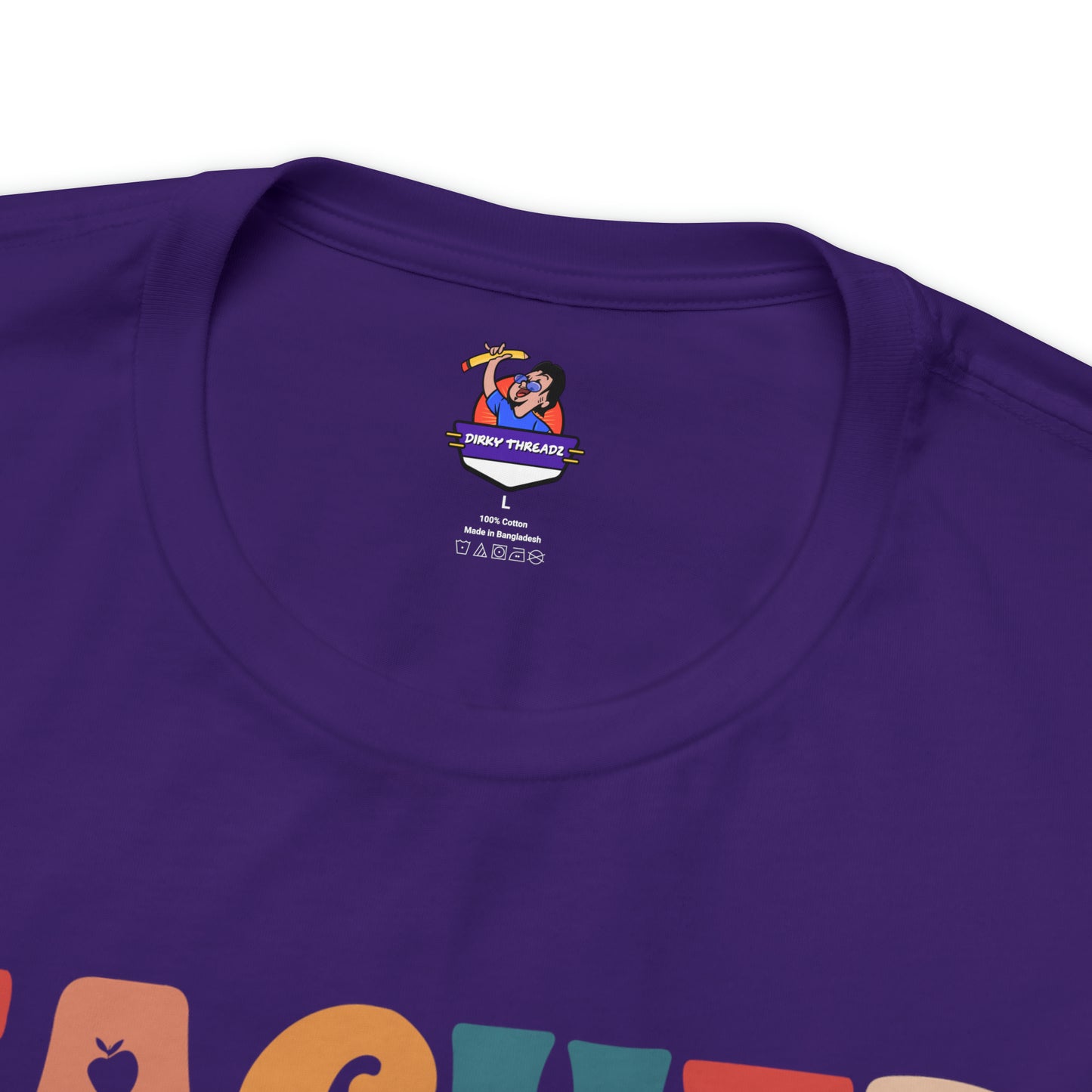 Colorful Teachers Change Lives Back to School Unisex Jersey Short Sleeve Tee Gifts for him, Gifts for Her