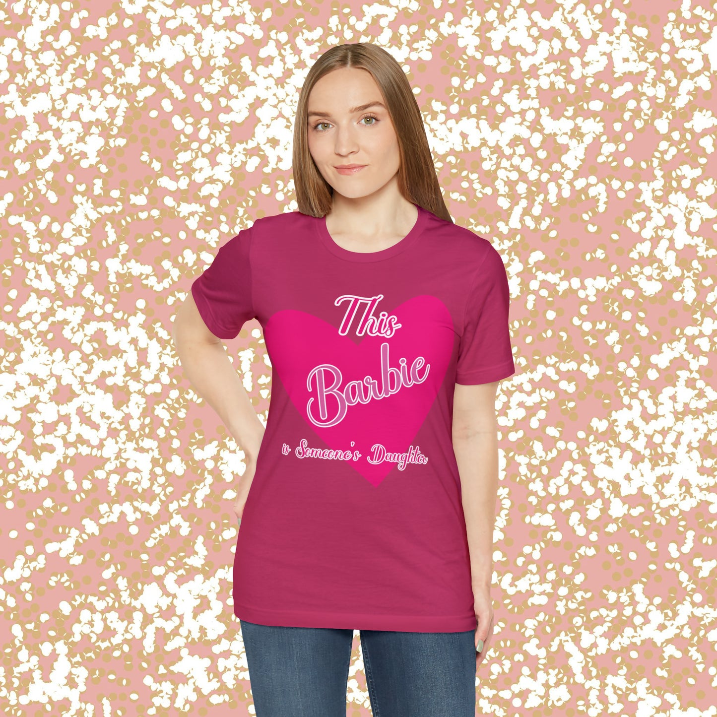 This Barbie is Someone's Daughter Unisex Jersey Short Sleeve Tee