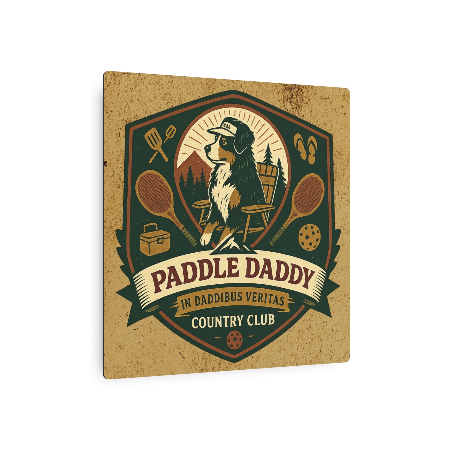 Paddle Daddy Country Club™ Metal Art Sign The Chloe Edition