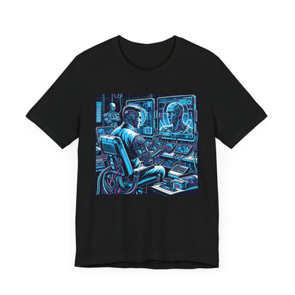 Tech-Inspired Graphic Tee, Vintage Gamer Shirt, Unisex Tee for Tech Lovers, Perfect Gift for Gamers, Retro Gaming Apparel