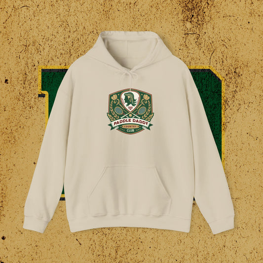 Paddle Daddy Hoodie, Unisex Hooded Sweatshirt for Dads, Elite-ish Comfort for the Ironically Refined