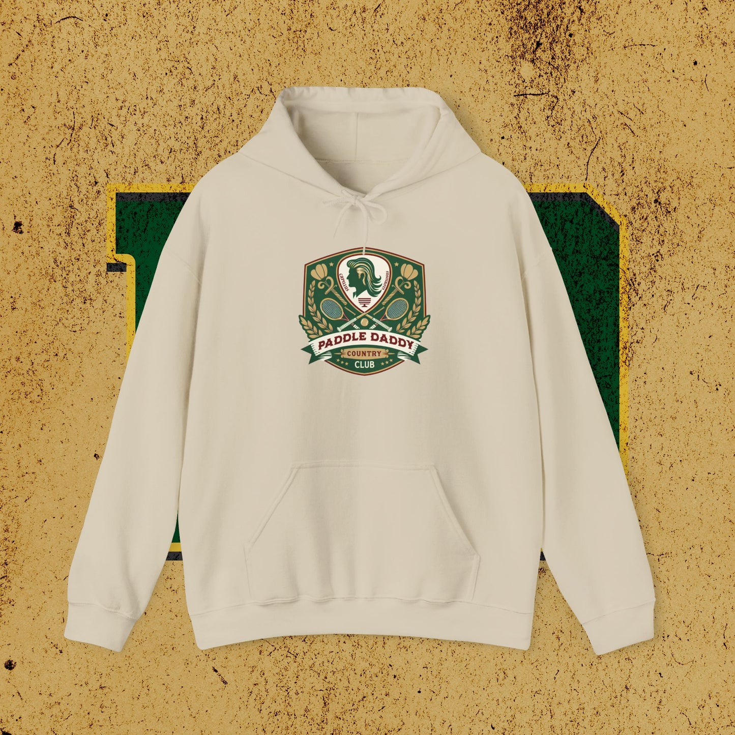 Paddle Daddy Hoodie, Unisex Hooded Sweatshirt for Dads, Elite-ish Comfort for the Ironically Refined