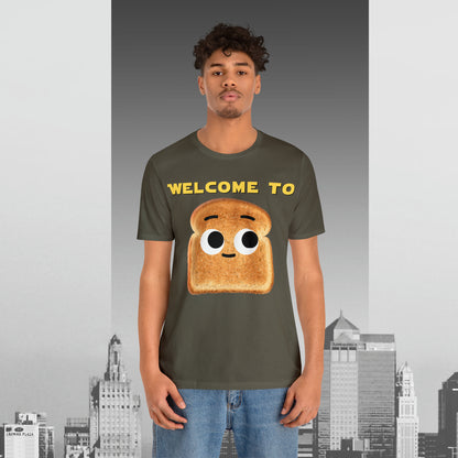 Welcome to the Darkside Unisex Jersey Short Sleeve Tee