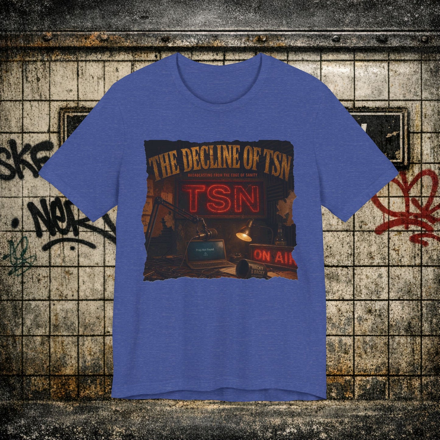 The Decline of TSN "On Air" Vintage Radio Tee