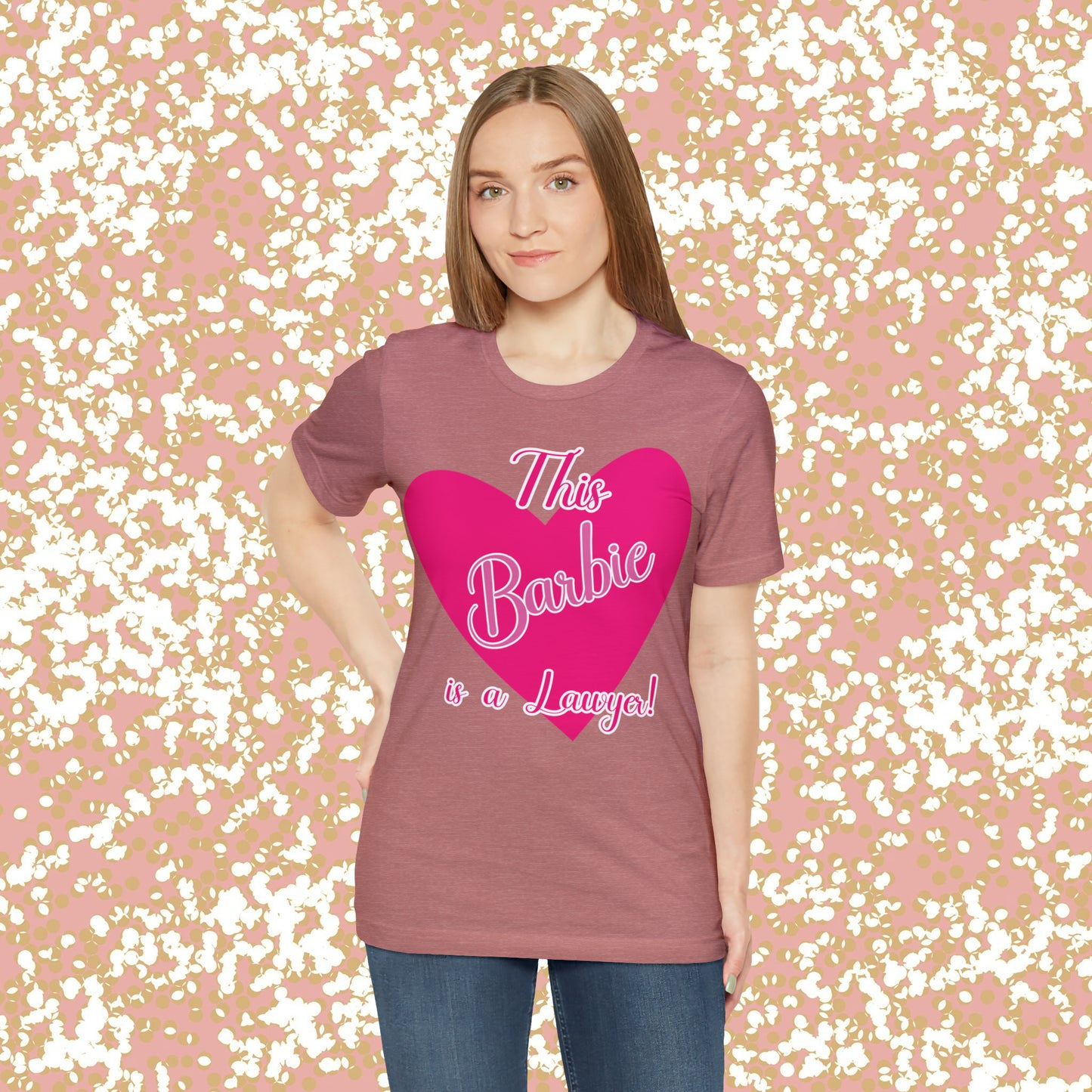 This Barbie is a Lawyer Unisex Jersey Short Sleeve Tee Gifts for Her