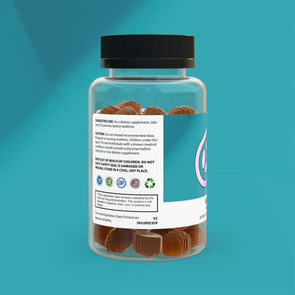 DirkX Sleep Well Gummies: Restful Nights, Energized Days! (60 Gummies)