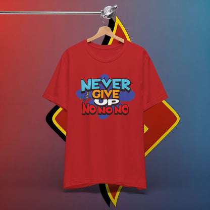Never Give Up No No No #skoal" Unisex Jersey Short Sleeve Tee