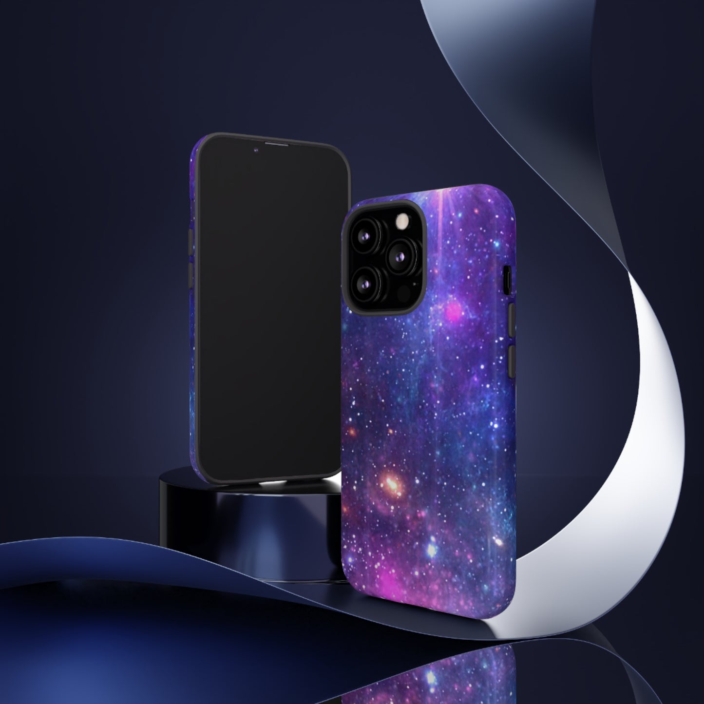 Purple Beyond the Stars Outer Space Out of this World Tough Cases (iPhone, Google, Samsung)