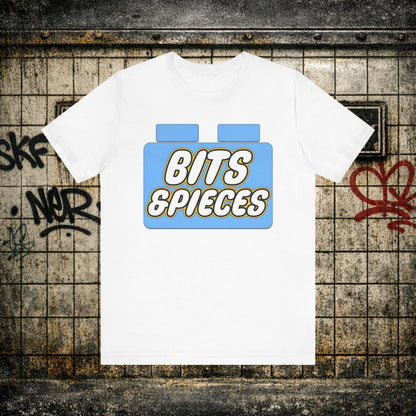 Bits & Pieces Graphic Tee One Size Fits All… Jokes?”