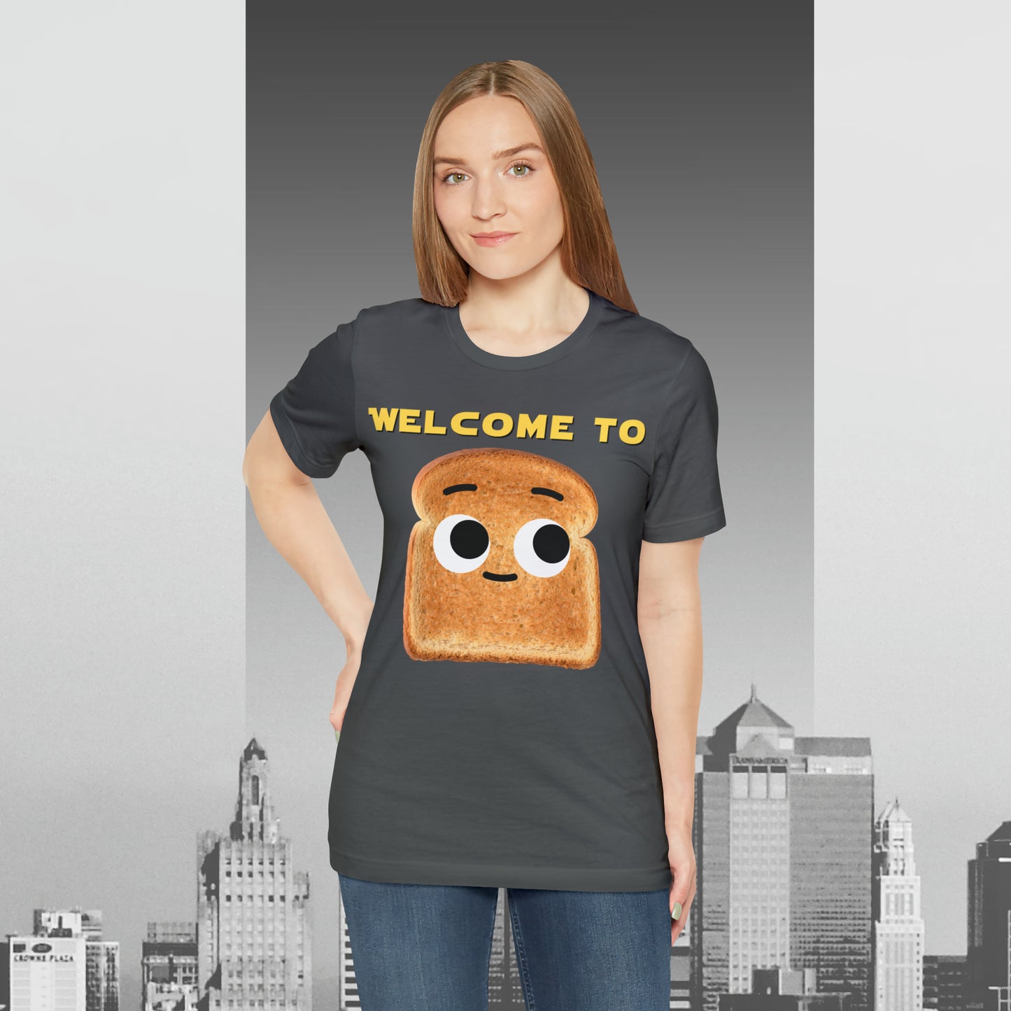 Welcome to the Darkside Unisex Jersey Short Sleeve Tee