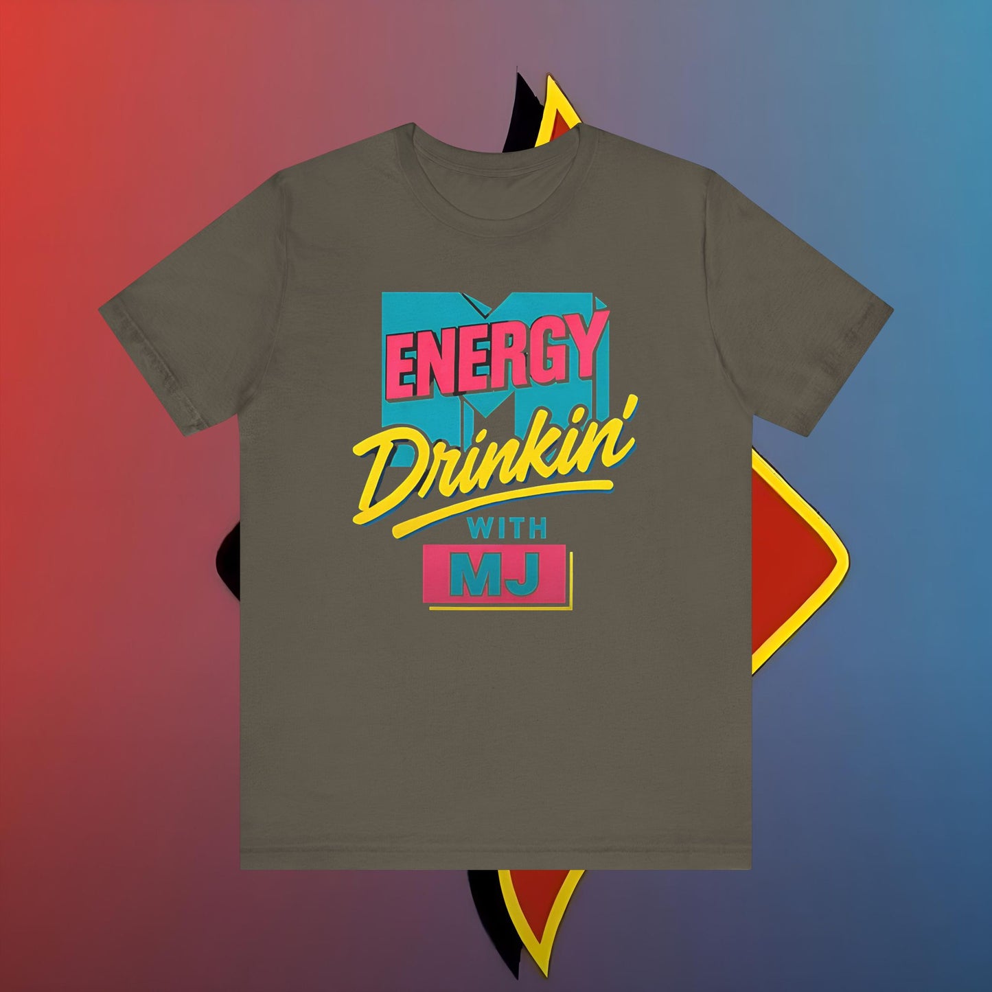 Energy Drinkin’ with MJ Tee – Shuli Network Edition | Retro Chaos