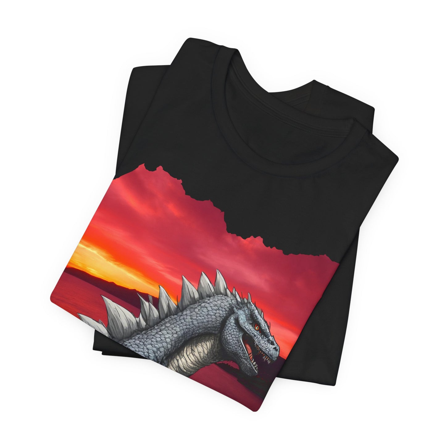 🦎 “Godzilla-Inspired Lizard Unleashed Tee: Roar Your Style!” 🌟Unisex Jersey Short Sleeve Tee