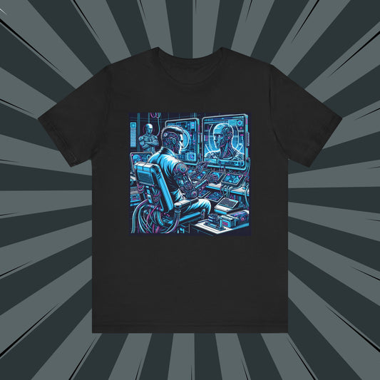 Tech-Inspired Graphic Tee, Vintage Gamer Shirt, Unisex Tee for Tech Lovers, Perfect Gift for Gamers, Retro Gaming Apparel