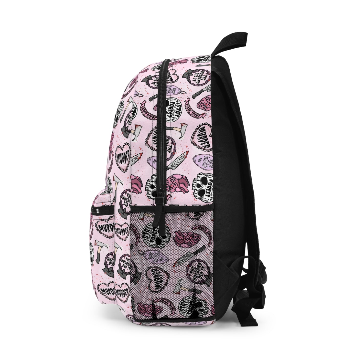 Mystery in Pink: A True Crime Backpack gifts for True Crime Enthusiasts