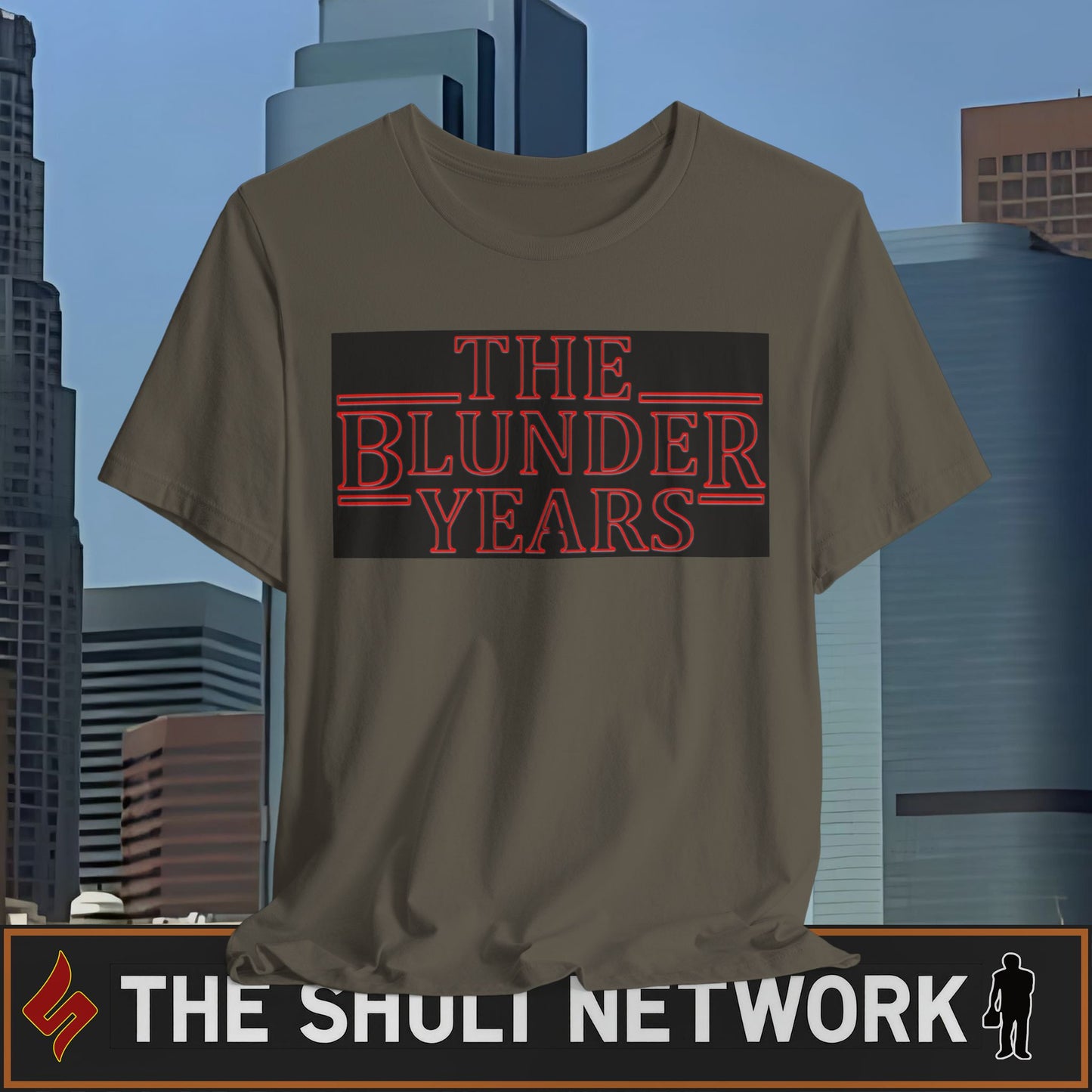 The Blunder Years Tee — Retro Sci‑Fi Inspired Graphic T-Shirt