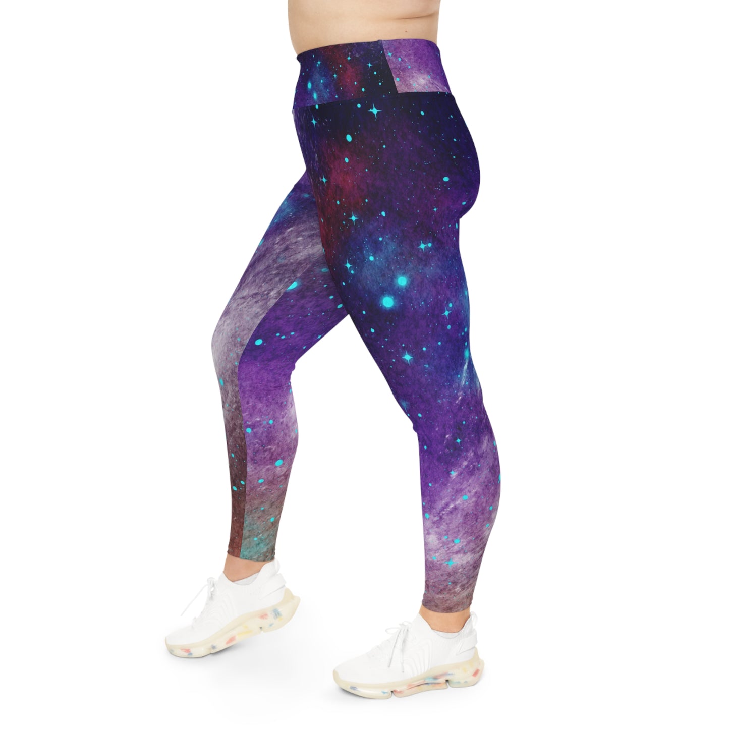 Outer Space Out of this WorldPlus Size Leggings (AOP)