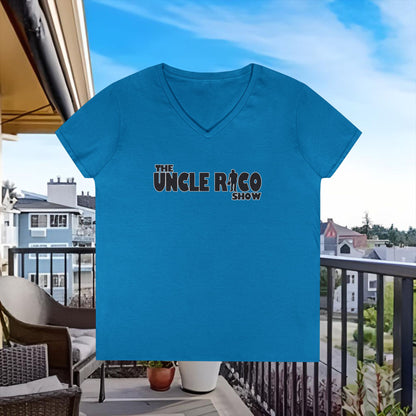 The Uncle Rico Show Not a Farewell Season Lady Dabblers Special Edition Ladies' V-Neck T-Shirt