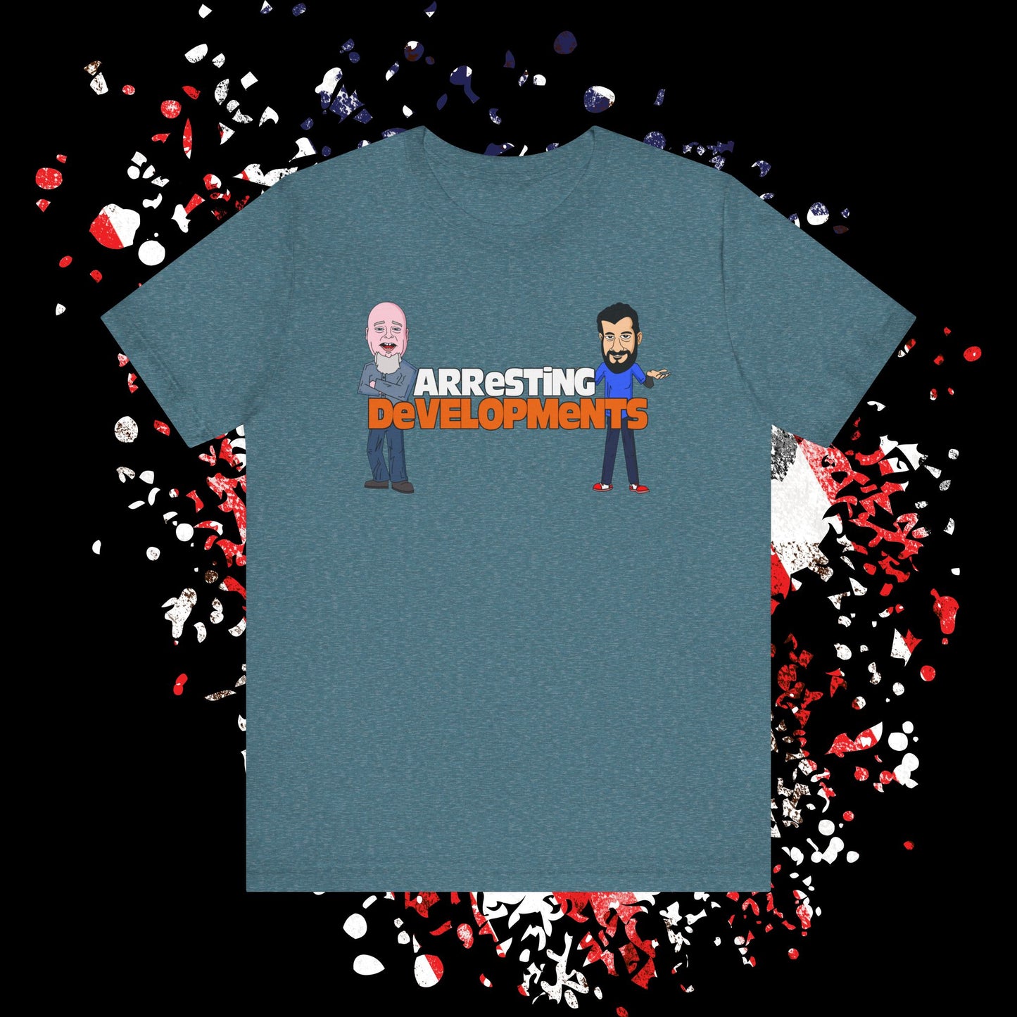 Arresting Developments Tee - Unisex Jersey Short Sleeve Shirt, Funny Graphic Tee, Gift for Detectives, Crime Show Lovers, Casual Wear