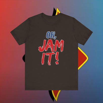 Oh, Jam It Behind the Scenes Edition #skoal" Unisex Jersey Short Sleeve Tee