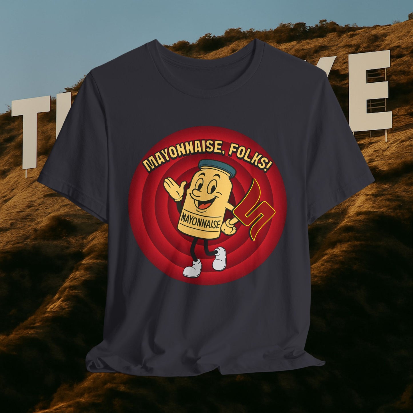 MAYONNAISE, FOLKS! — The Uncle Rico Show Credits Tee