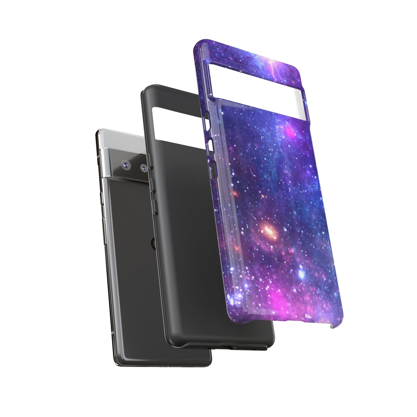 Purple Beyond the Stars Outer Space Out of this World Tough Cases (iPhone, Google, Samsung)