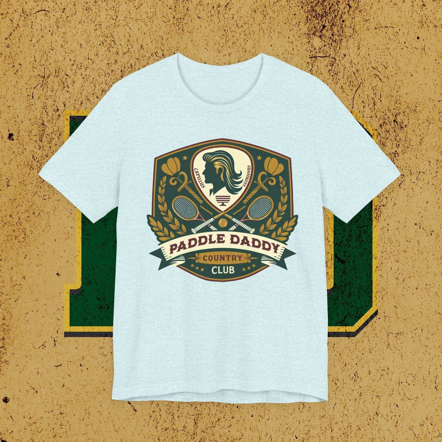 Paddle Daddy Country Club Tee  Where Prestige Meets Pickleball and Dad Jokes