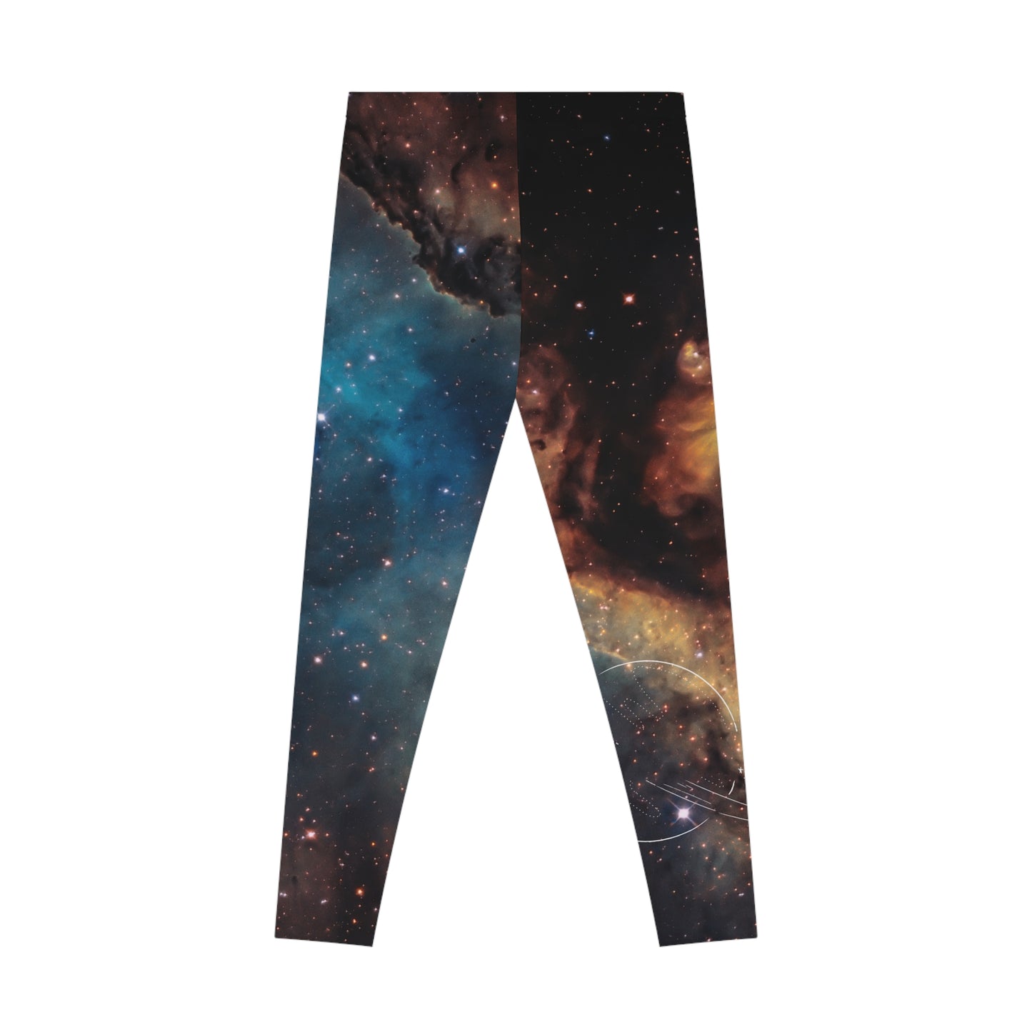 Colorful Galaxy Stretchy Leggings (AOP)