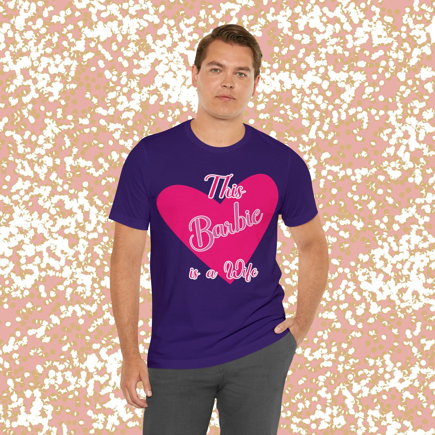 This Barbie is a Wife Unisex Jersey Short Sleeve Tee Gifts for her