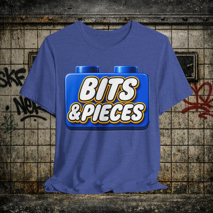 Bits & Pieces Graphic Tee One Size Fits All… Jokes?”