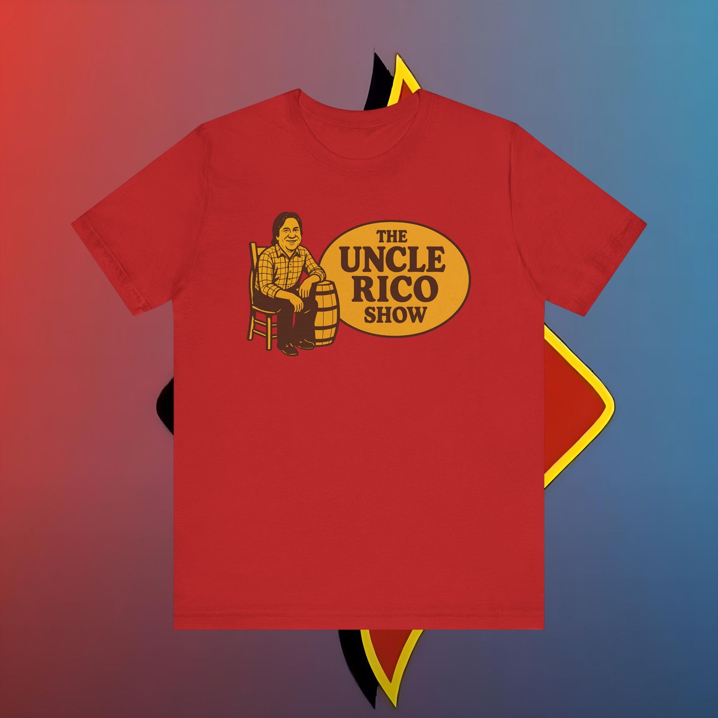 Uncle Rico Show Tee, Retro T-Shirt for Fans, Vintage Style Apparel, Movie Merchandise, Gift for Him/Her