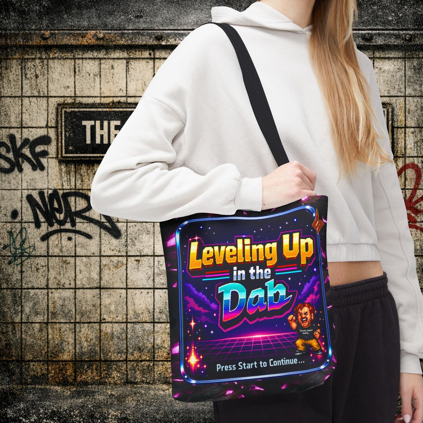 DabbleVerse: Final Boss and Portland Troon Escape Edition Tote Bag