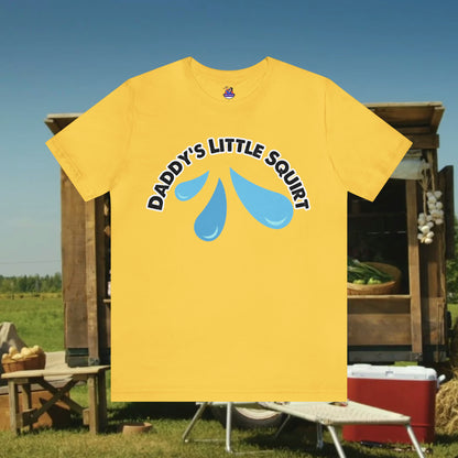 Daddy's Little Squirt Unisex Jersey Short Sleeve Tee