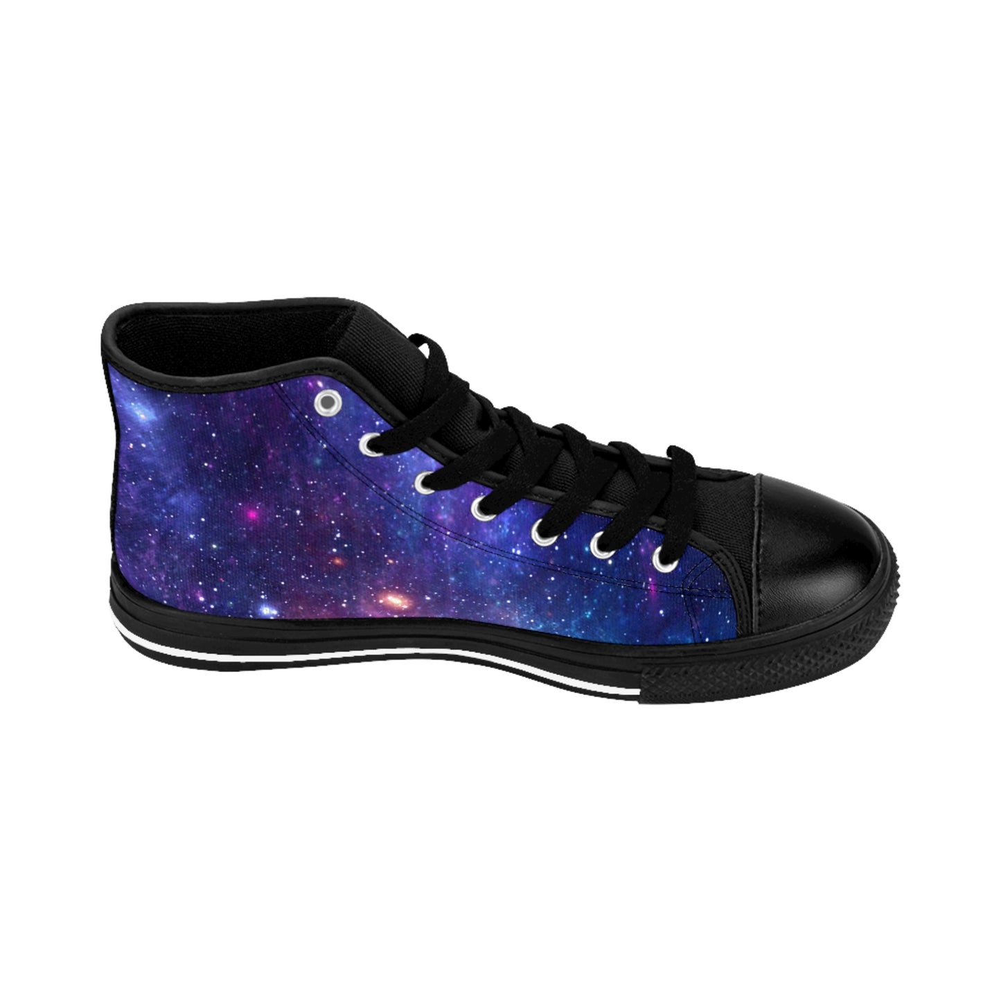 Purple Beyond the Stars Outer Space Out of this World Women's Classic Sneakers