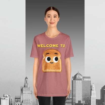 Welcome to the Darkside Unisex Jersey Short Sleeve Tee
