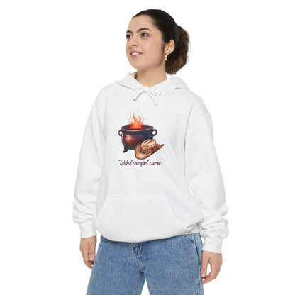 Wicked Cowgirl Curse Western Halloween Unisex Garment-Dyed Hoodie