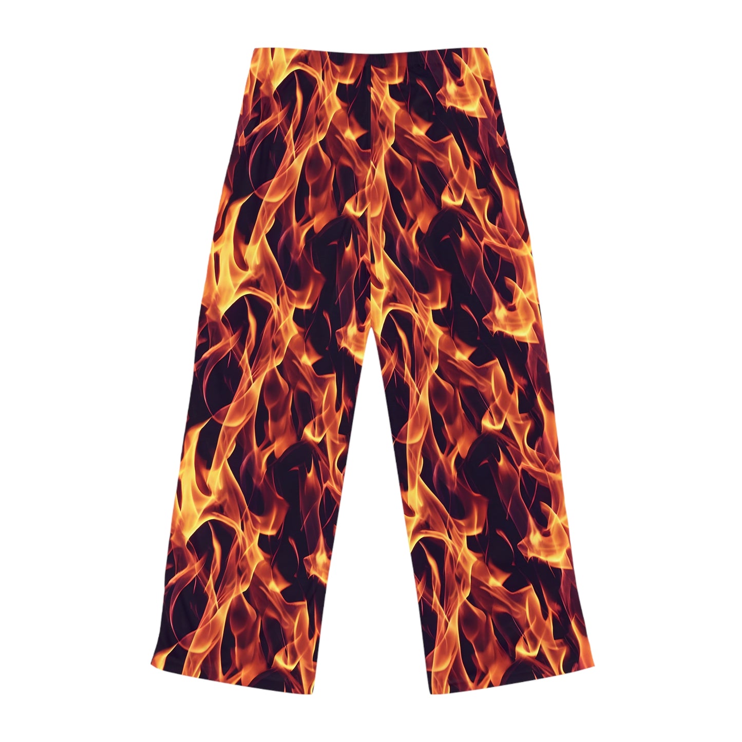 Flames All Over Women's Pajama Pants - AOP Loungewear for Stylish Comfort Women's Pajama Pants (AOP)