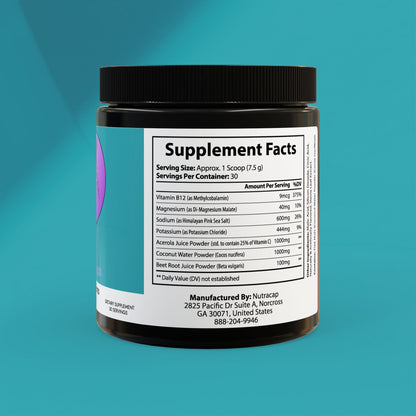 DirkX ION + Select Electrolytes: Fuel Your Strength, Elevate Your Performance Supplement (225g, 7.9oz)