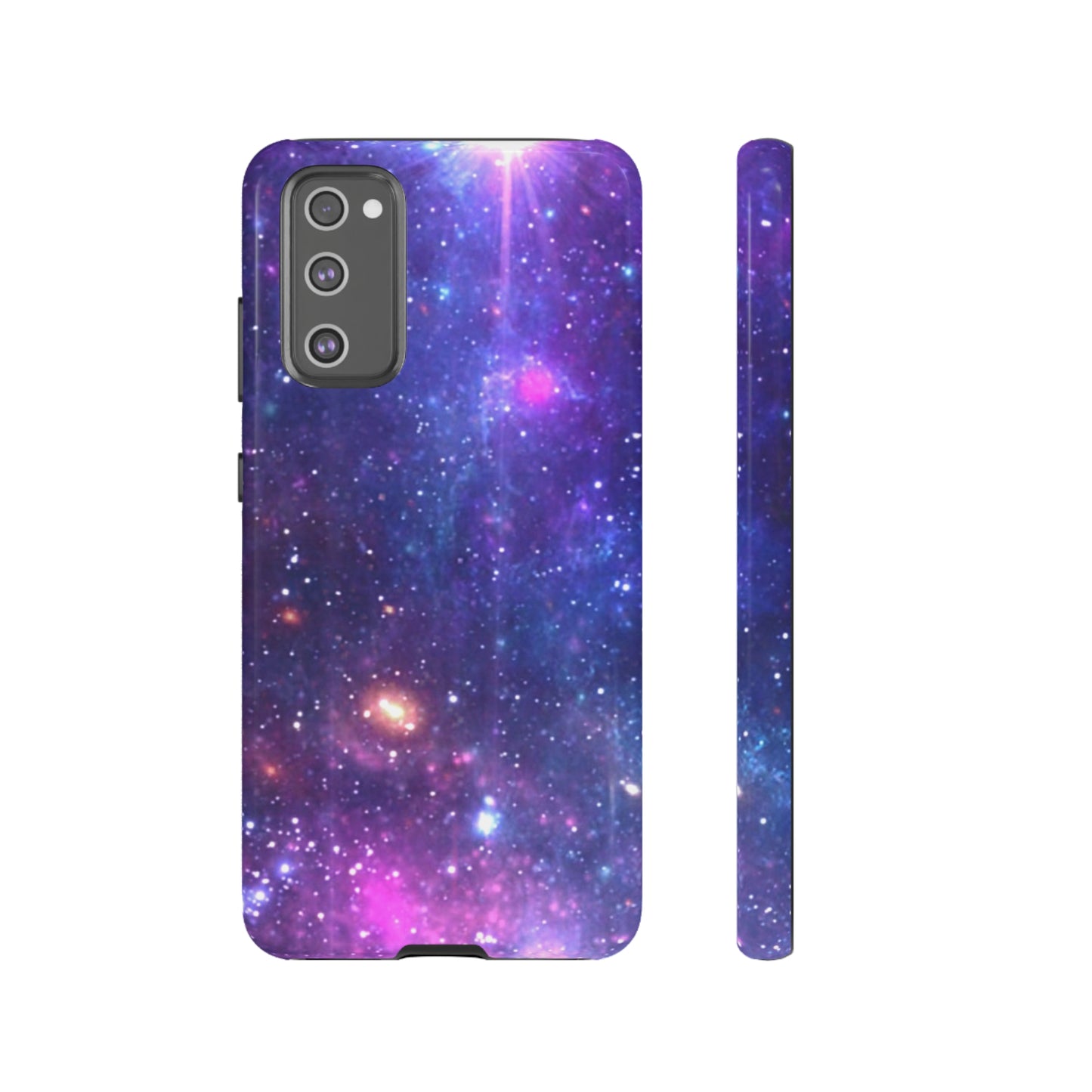 Purple Beyond the Stars Outer Space Out of this World Tough Cases (iPhone, Google, Samsung)