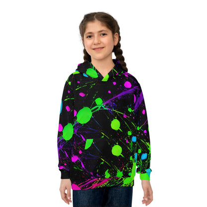 Splatter-tastic Children's Hoodie (AOP)
