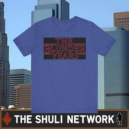The Blunder Years Tee — Retro Sci‑Fi Inspired Graphic T-Shirt